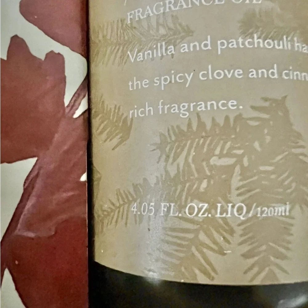 New Anthropologie Holiday Scented Oil Reed Diffuser Patchouli Clove Gift Set